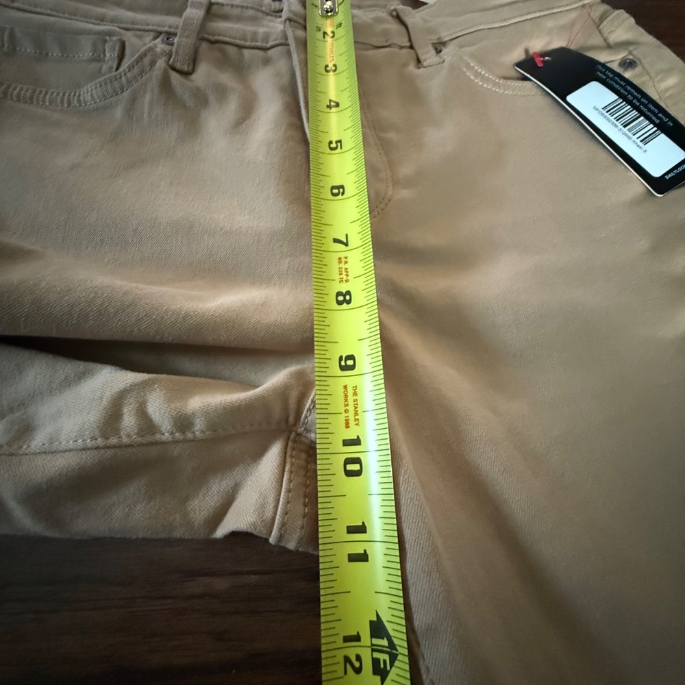 NWT NYDJ Sheri Slim Straight Jeans Hazel Wood Lift Tuck Size 8 - Picture 10 of 11
